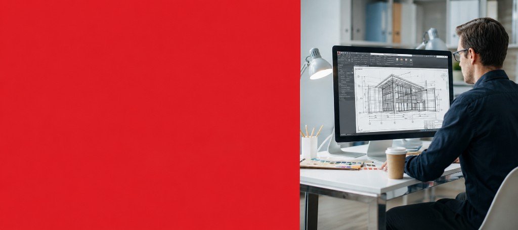 Architekt przy komputerze – modele 3D i pliki DXF sztukaterii EFEZ dla projektantów